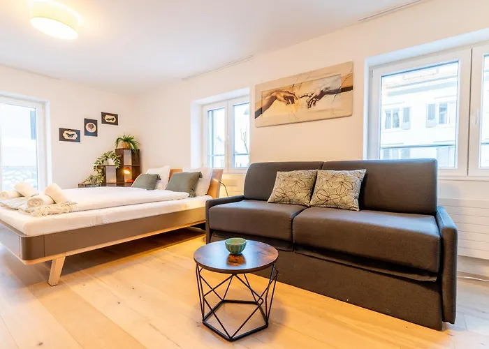 Jasminkas Host 1, Ruhig, Gratis Parkplatz Balkon & Im 1, Stockwerk Saint-Gall