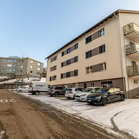 Daire Jasminkas Host 1, Ruhig, Gratis Parkplatz Balkon & Im 1, Stockwerk St. Gallen