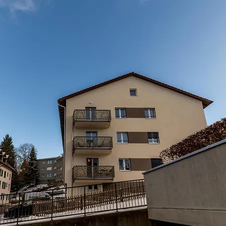 Daire Jasminkas Host 1, Ruhig, Gratis Parkplatz Balkon & Im 1, Stockwerk St. Gallen